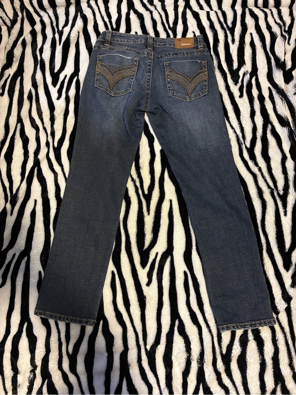 Bubblegum low-rise jeans